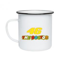Кружка эмалированная The Doctor Rossi 46-PrintSalon Кружка эмалированная The Doctor Rossi 46