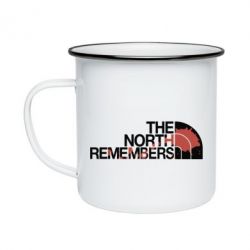 Кружка эмалированная The north remember - PrintSalon