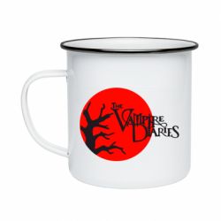 Кружка эмалированная The Vampire Diaries - PrintSalon