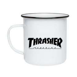 Кружка эмалированная Thrasher Magazine - PrintSalon