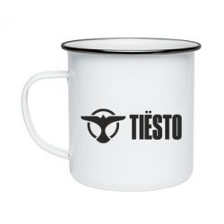 Кружка эмалированная Tiesto Logo 2 - PrintSalon