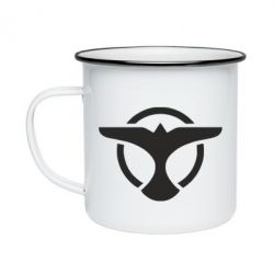 Кружка эмалированная Tiesto Logo - PrintSalon