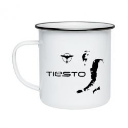 Кружка эмалированная Tiesto - PrintSalon