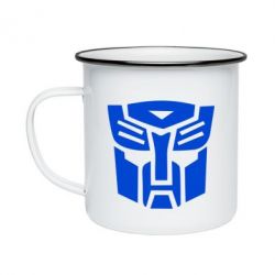 Кружка эмалированная Трансформеры Автоботы - PrintSalon