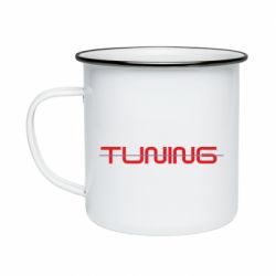 Кружка эмалированная TUNING - PrintSalon