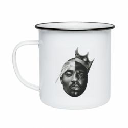 Кружка емальована Tupac & Notorious BIG - PrintSalon