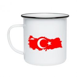 Кружка эмалированная Turkey - PrintSalon