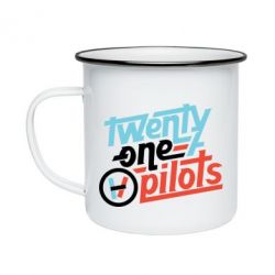 Кружка эмалированная TWENTY ØNE PILØTS