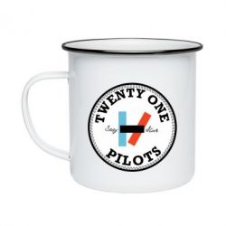Кружка эмалированная Twenty One Pilots Stay Alive