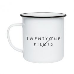Кружка эмалированная Twenty One Pilots - PrintSalon