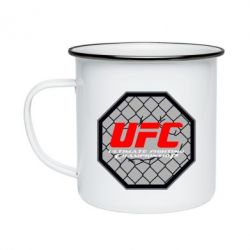 Кружка эмалированная UFC Cage - PrintSalon