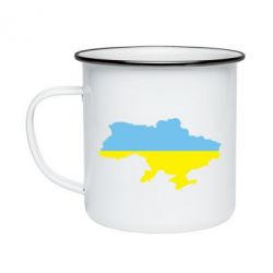 Кружка эмалированная Украина - PrintSalon