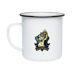 Кружка емальована Ukraine Otamans - PrintSalon