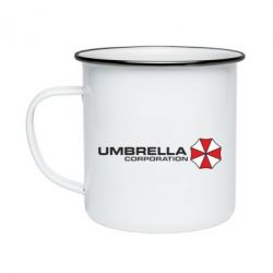 Кружка емальована Umbrella Corp - PrintSalon