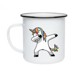 Кружка эмалированная Unicorn SWAG - PrintSalon