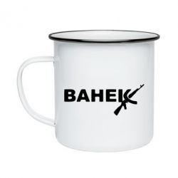 Кружка эмалированная Ванёк - PrintSalon