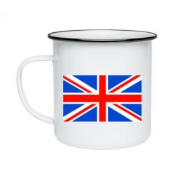Кружка эмалированная Великобритания - PrintSalon