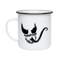 Кружка эмалированная Venom Silhouette - PrintSalon