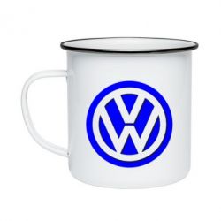 Кружка эмалированная Volkswagen Logo - PrintSalon