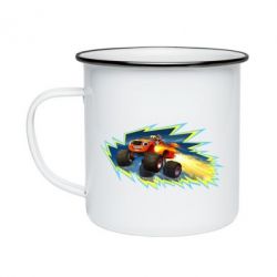 Кружка эмалированная Вспыш 2 - PrintSalon