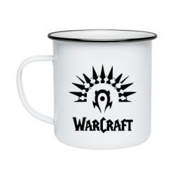 Кружка емальована WarCraft Logo-PrintSalon Кружка емальована WarCraft Logo