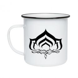Кружка емальована Warframe logo - PrintSalon
