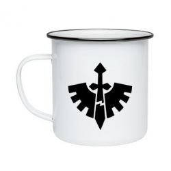 Кружка эмалированная Warhammer 40k Dark Angels - PrintSalon