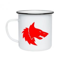 Кружка эмалированная Warhammer Space Wolf - PrintSalon