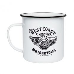 Кружка эмалированная West Coast Choppers - PrintSalon