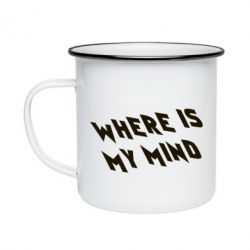 Кружка эмалированная Where is my mind - PrintSalon