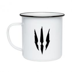 Кружка эмалированная Wiedzmin logo - PrintSalon