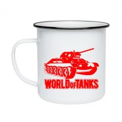 Кружка емальована World Of Tanks Game-PrintSalon Кружка емальована World Of Tanks Game