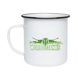 Кружка эмалированная World of Tanks - PrintSalon