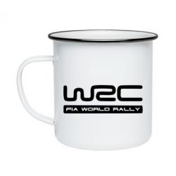 Кружка эмалированная WRC - PrintSalon