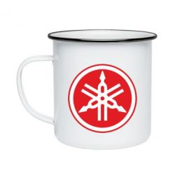 Кружка эмалированная Yamaha Big Logo - PrintSalon