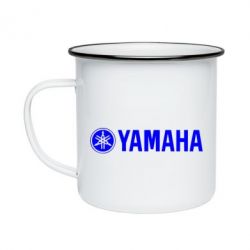 Кружка эмалированная Yamaha Logo - PrintSalon