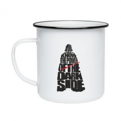 Кружка эмалированная You don't know the power of the dark side - PrintSalon