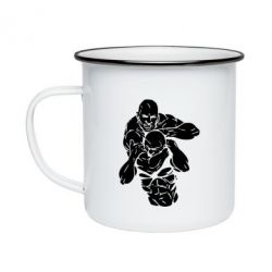 Кружка эмалированная Захват - PrintSalon