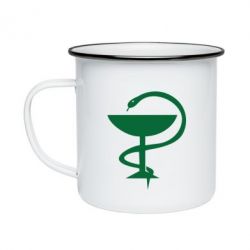 Кружка эмалированная Здравоохранение - PrintSalon