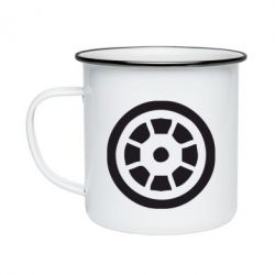 Кружка эмалированная Железный человек - PrintSalon