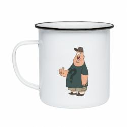 Кружка эмалированная Зус - PrintSalon