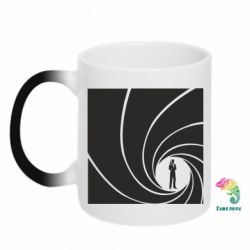 Чашка-хамелеон агент 007 - PrintSalon