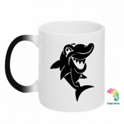 Чашка-хамелеон Акулка - PrintSalon