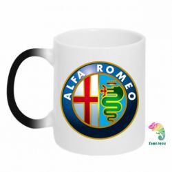 Чашка-хамелеон ALFA ROMEO - PrintSalon