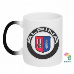 Чашка-хамелеон Alpina - PrintSalon