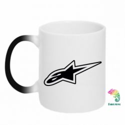 Чашка-хамелеон Alpinestars - PrintSalon