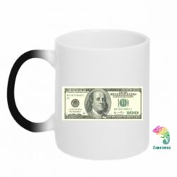 Чашка-хамелеон Американський Долар - PrintSalon