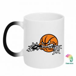 Чашка-хамелеон Angry ball