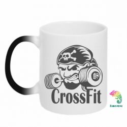 Чашка-хамелеон Angry CrossFit - PrintSalon