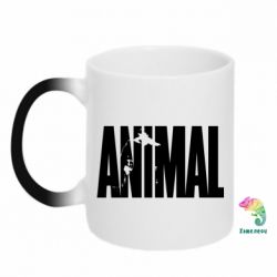 Чашка-хамелеон Animal Gym - PrintSalon